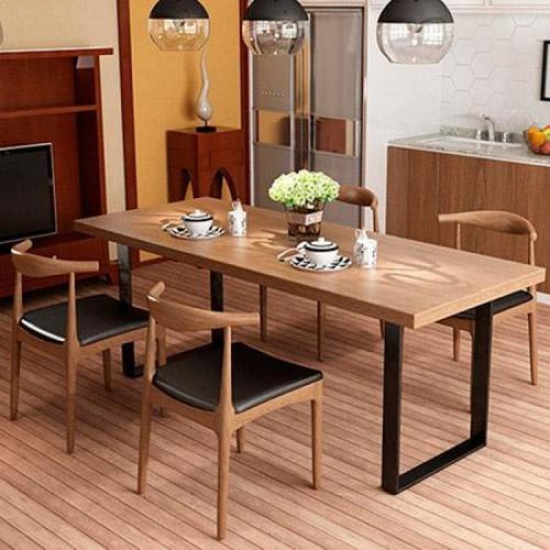 Обідній стіл у стилі Loft NS-1179 780x1600x700 мм Черный