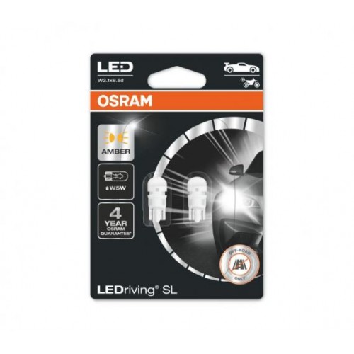 Автолампа діоди OSRAM 2827DYP-02B W5W 12V Amber в інтернет супермаркеті PbayMarket!