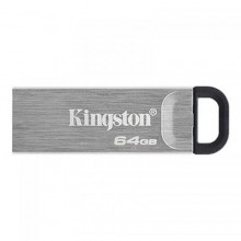 Флеш-накопичувач USB3.2 64GB Kingston DataTraveler Kyson Silver/Black (DTKN/64GB)