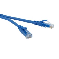 Патч-корд литий UTP Atcom RJ45 Cat.5e 10м синій