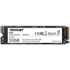Накопичувач SSD 512GB Patriot P300 M.2 2280 PCIe NVMe 3.0 x4 TLC (P300P512GM28)