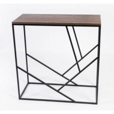 Консоль для дому в стилі Loft NS-393 930x900x400 мм Черный