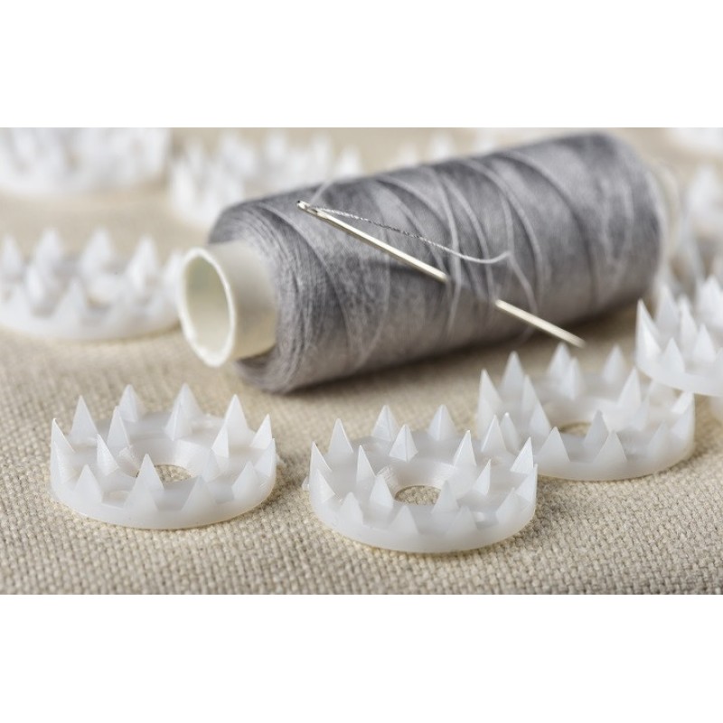 Колючі елементи для масажного килимка Аплікатор Кузнєцова Універсал 100 шт Білий (100)