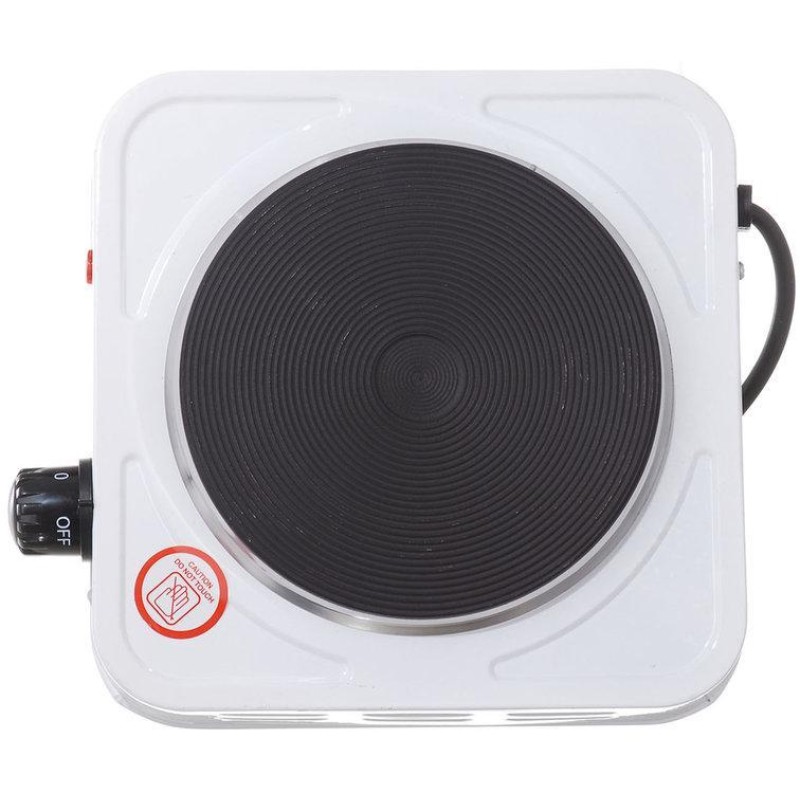 Плита електрична біла A-Plus 2102 (1 конфорка, диск)