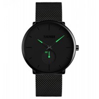 Чоловічий наручний годинник Skmei 9185 Black Чоловічий наручний годинник Skmei 9185 Black