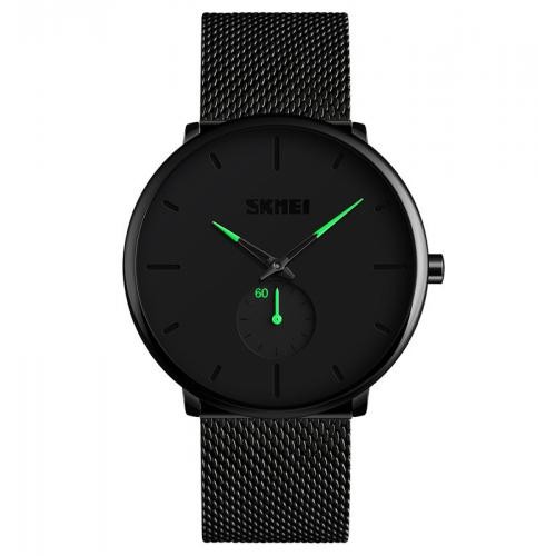 Чоловічий наручний годинник Skmei 9185 Black Чоловічий наручний годинник Skmei 9185 Black