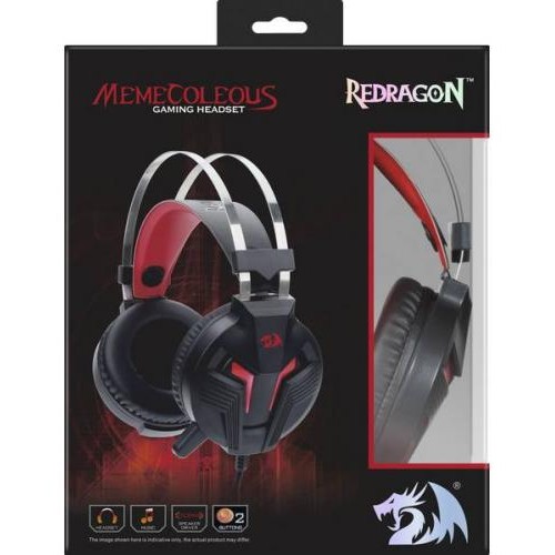 Навушники Redragon Memecoleous Black-Red Vibration (75096) в інтернет супермаркеті PbayMarket!