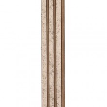 Декоративна стінова рейка Sticker Wall PS 2900x120x12 мм Бежевий (SW-00001742)