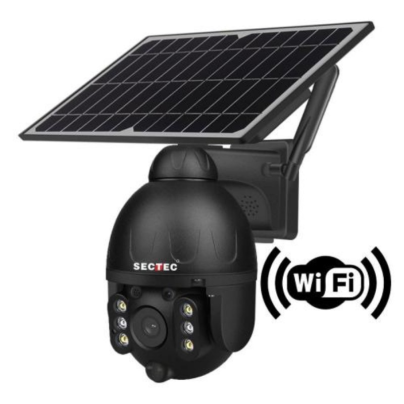 Автомобільна IP-камера Sectec 4G LTE FHD 4MP PTZ 1920×1080 4 Мп SIM 4G 3G 2G (57913)