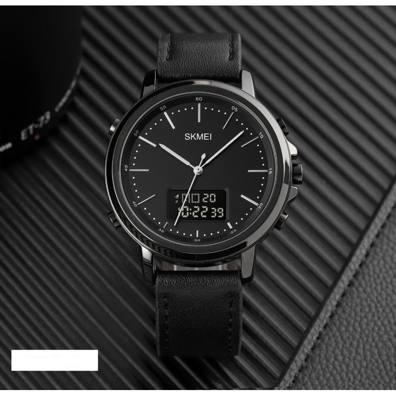 Чоловічий спортивний наручний годинник Skmei 1652 Чорний