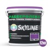 Фарба гумова супереластична надстійка «РабберФлекс» SkyLine Фіолетова RAL 4001 12 кг