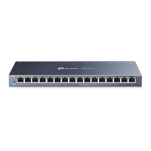 Комутатор TP-Link TL-SG116 16xGE некерований Чорний