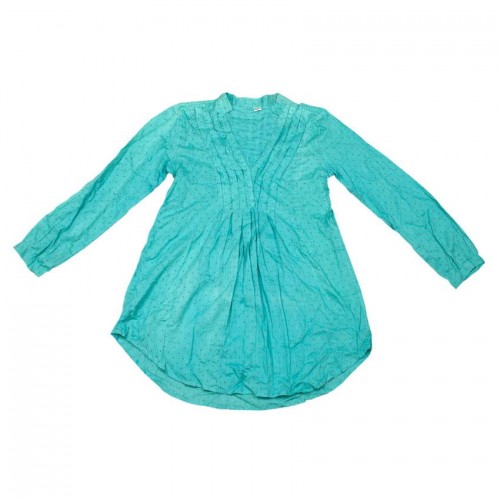 Блуза з довгим рукавом Karma Коттон Розмір S Бірюзовий (20733) в інтернет супермаркеті PbayMarket!