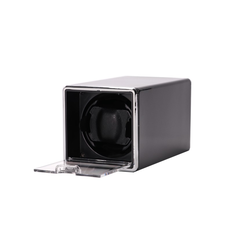 Скринька Salvadore для підзаводу 1 годинника JA/1301/CF 10х10х17 см Чорний