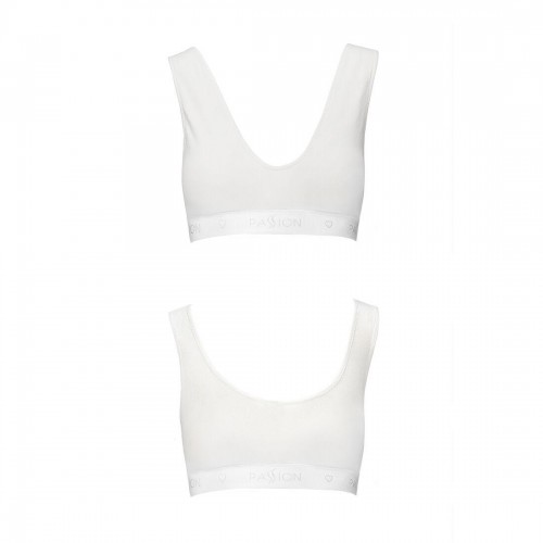 Спортивний топ з еластичної бавовни Passion PS005 TOP white, size L в інтернет супермаркеті PbayMarket!