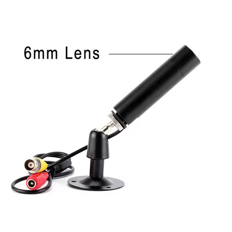 Аналогова камера відеоспостереження - циліндр 1200 TVL SMTKEY SAH200-B-6, фокусна відстань 6мм