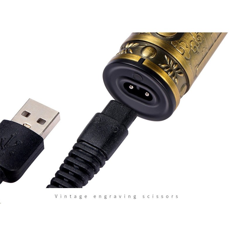 Професійна машинка для стрижки VGR V-085 Бронза