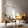 Люстра TK Lighting Helix Коричневий Чорний (TK4948)