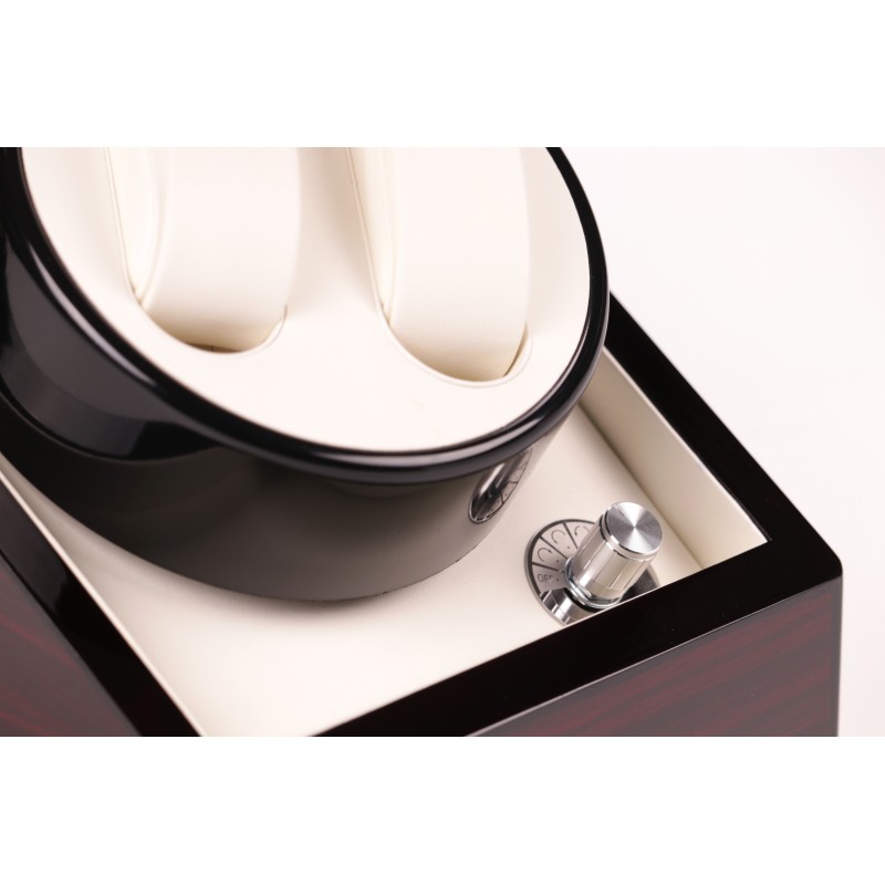 Скринька Craft для підзаводу 2-х годинників NM2/LBN/02 Чорний