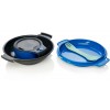 Набір посуду Humangear GoKit Deluxe 7-tool Mess Kit Charcoal/Blue (1054-022.0125)