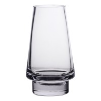 Ваза для квітів скляна Flower Season Bohemia 25 см Прозорий (HP-10-20)