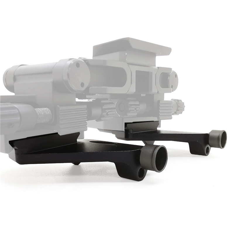 2 адаптери кріплення монокуляра ПНБ PVS-14 до мосту на 2 монокуляра або до кріплення L4G24 Wilcox 004F1