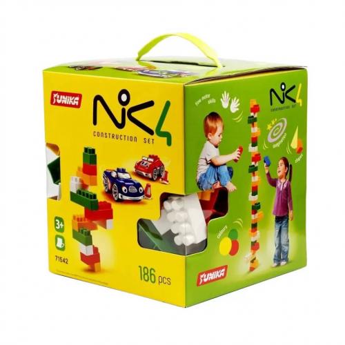 Конструктор ЮНІКА NIK-4 71542 186 деталей Конструктор ЮНІКА NIK-4 71542 186 деталей