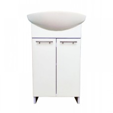 Тумба пластикова The Mix 2.0 white 2 двері 50 см