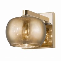 Бра Zumaline Crystal 13x16x12 см Золотистий (ZuW0076-01A-F7HF)