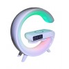 Настільна лампа-нічник Led Wireless Charging Speaker Google G11 8527 15W White