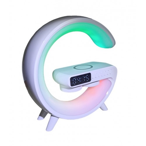 Настільна лампа-нічник Led Wireless Charging Speaker Google G11 8527 15W White Настільна лампа-нічник Led Wireless Charging Speaker Google G11 8527 15W White