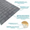 Панель стеновая в рулоне 3D Sticker Wall 700х3080х2 мм Сірий (D) SW-00002535