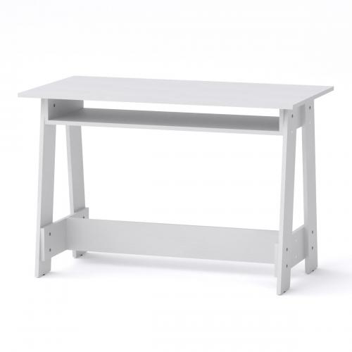 Стіл обідній КС-12 Компанит Німфея альба (110х60х72, 6 см)