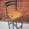 Барний стілець GoodsMetall у стилі ЛОФТ БС4