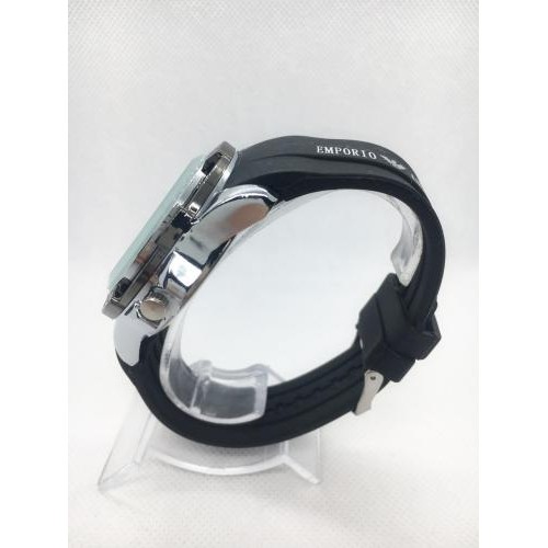 Наручний годинник чоловічий No Brand Emporio Armani Чорний (IBW553BS) Наручний годинник чоловічий No Brand Emporio Armani Чорний (IBW553BS)