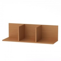 Полиця настінна Компаніт П-30 85х30х25 см Бук Полиця настінна Компаніт П-30 85х30х25 см Бук