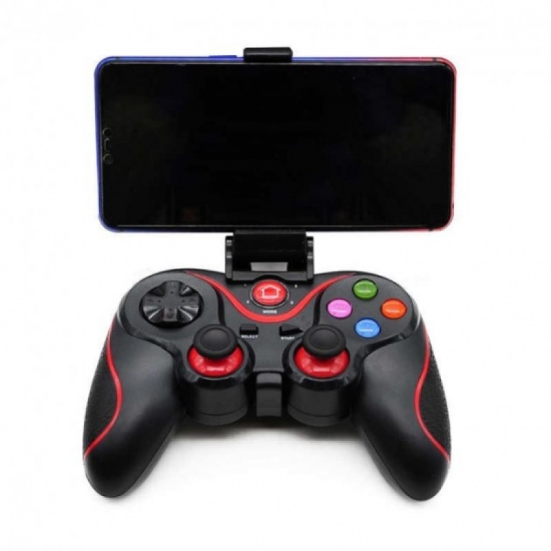 Беспроводной Геймпад Wireless V8 Bluetooth 2.4G Чорний (hub_up2a3p)