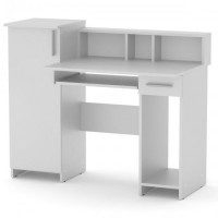 Стіл комп'ютерний Компаніт Пі пі 2 Німфея альба (білий) Стіл комп'ютерний Компаніт Пі пі 2 Німфея альба (білий)