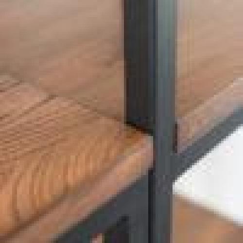 Стелаж GoodsMetall в стилі Лофт 1800х1800х400  Стелаж GoodsMetall в стилі Лофт 1800х1800х400