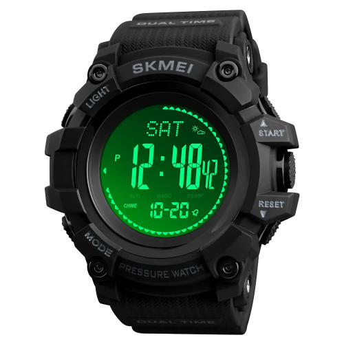 Годинник чоловічий Skmei 1358 processor Чорний (2589043458) Годинник чоловічий Skmei 1358 processor Чорний (2589043458)