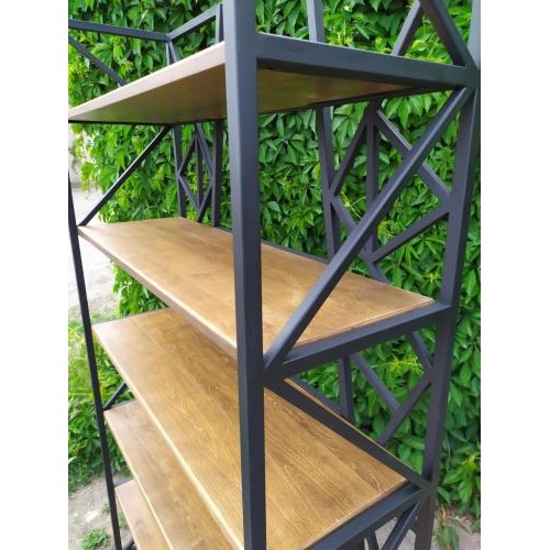 Стелаж GoodsMetall у стилі Лофт 1900х1000х350 СТЖ142 Стелаж GoodsMetall у стилі Лофт 1900х1000х350 СТЖ142