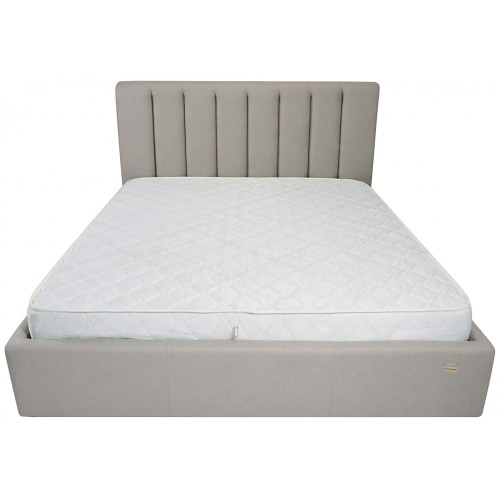 Ліжко Двоспальне Richman Санам 180 х 200 см Fibril 06 Сіре