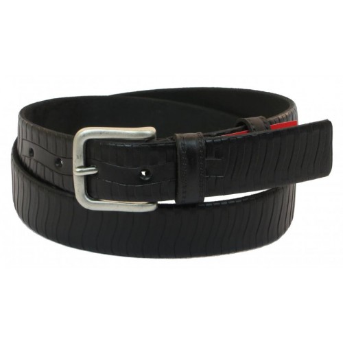 Шкіряний ремінь Skipper 110-130 x 3.5 см Чорний (1040-35) Шкіряний ремінь Skipper 110-130 x 3.5 см Чорний (1040-35)