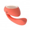 Смарт-вібратор LELO Ida Wave Coral Red, вагінально-кліторальний, технологія WaveMotion, 2 мотори в інтернет супермаркеті PbayMarket!