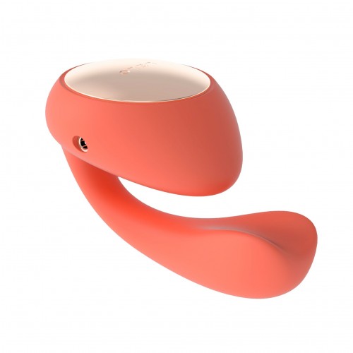 Смарт-вібратор LELO Ida Wave Coral Red, вагінально-кліторальний, технологія WaveMotion, 2 мотори в інтернет супермаркеті PbayMarket!