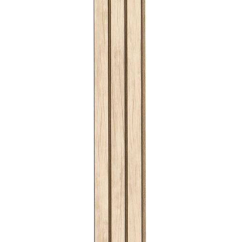 Декоративна стінова рейка Sticker Wall PS 2900x120x12 мм Бежевий (SW-00001741)