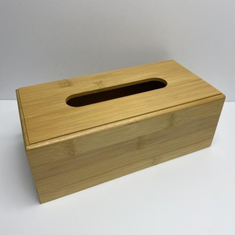 Диспенсер для серветок бамбуковий 23,5х11,5х8,8 см A-PLUS 6107