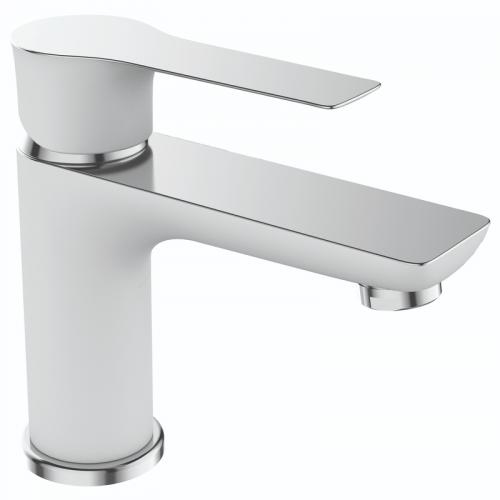 Змішувач для умивальника Mixxus Premium Eva 001 Білий (MI5808) Змішувач для умивальника Mixxus Premium Eva 001 Білий (MI5808)