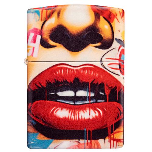 Запальничка бензинова Zippo Street Art Face Design (46257)