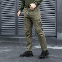 Штани чоловічі тактичні Pobedov Tactical V2 231478 XXXL Хакі (00000005120)